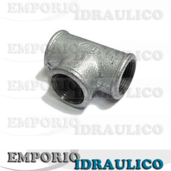 Tee 90° Zincata - Clicca l'immagine per chiudere